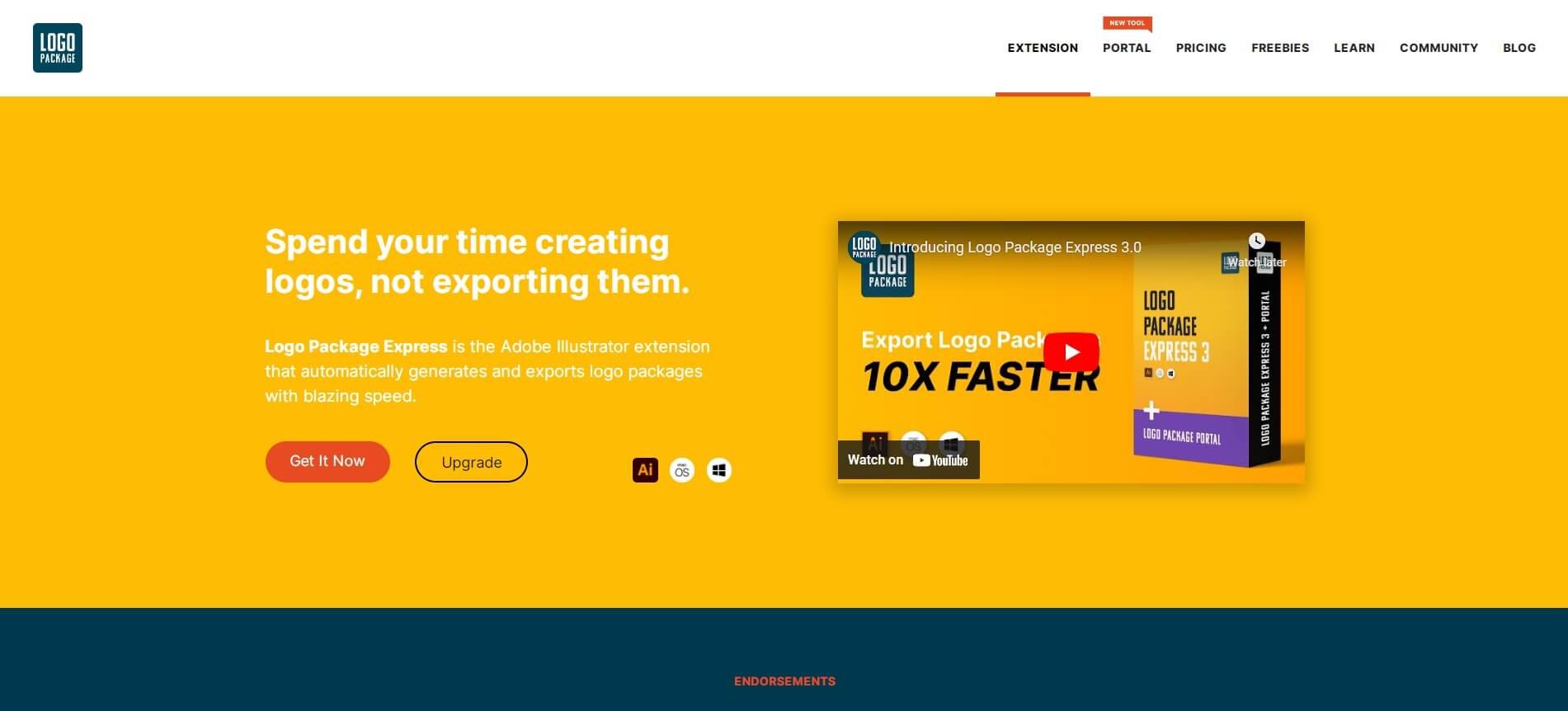 Logo Package Express - logo and brand identity design tools