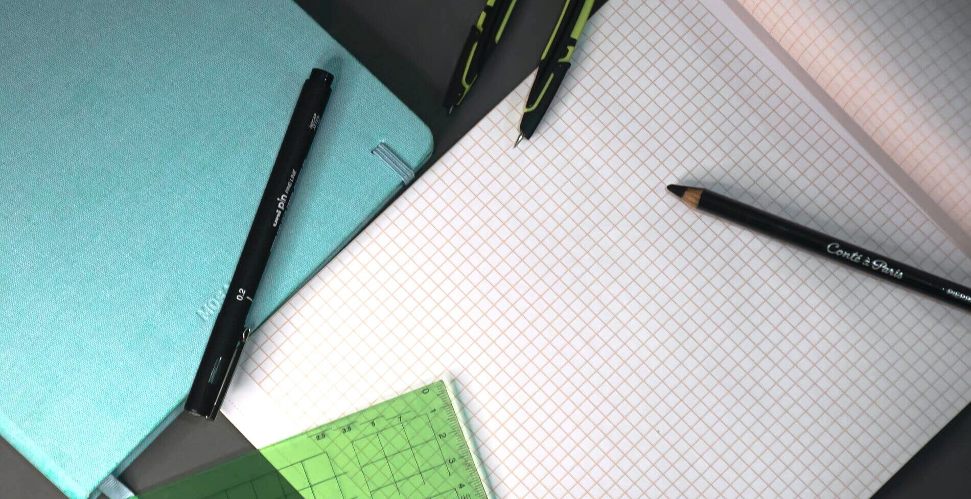 Pen and paper - logo and brand identity design tools