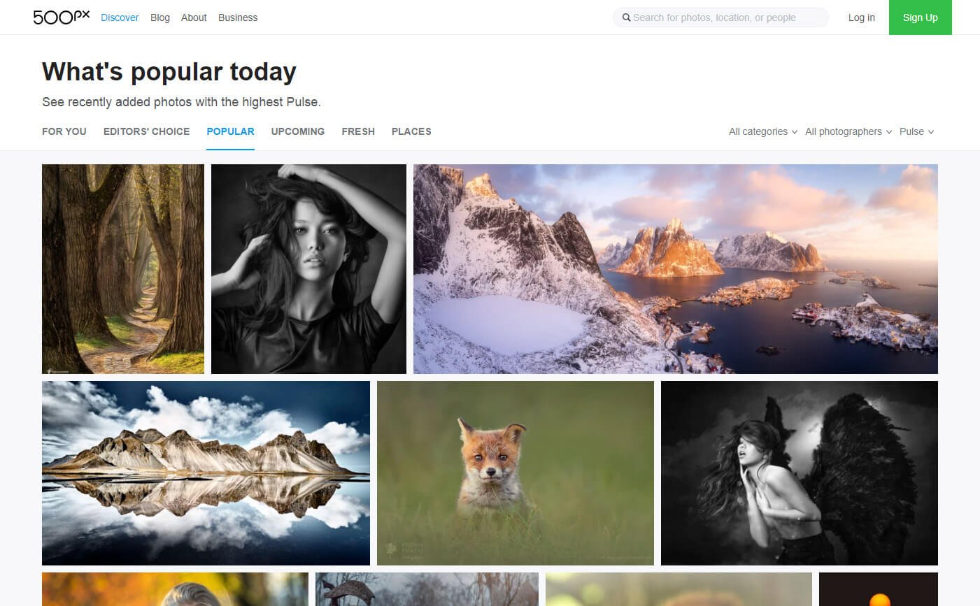 4.500px design inspiration